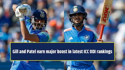 ICC ODI Rankings: Shubman Gill closes in on No. 1, Axar Patel rises after England ODI