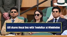 Shubman Gill joins Sachin Tendulkar in Wimbledon’s Royal Box, meets global stars