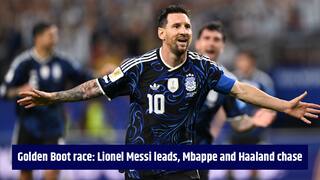 Lionel Messi leads FIFA World Cup 2026 ‘Golden Boot’ race as Mbappe, Haaland and Kane chase