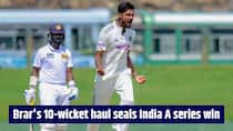 Gurnoor Brar’s 10-wicket haul powers India A to series-clinching win over Sri Lanka A