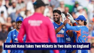 WATCH: Harshit Rana's magic removes two England batters in two Balls, shifts momentum in India's favour