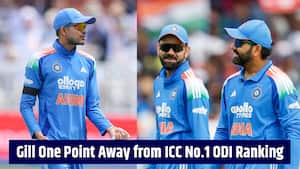 ICC ODI Rankings Update: Shubman Gill one point away from No.1, Rohit and Kohli stay in top four
