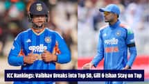 ICC Rankings Update: Vaibhav Sooryavanshi takes MASSIVE 230 place jump as Gill and Ishan reclaim top spots