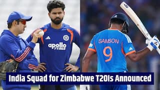 BCCI announces India squad for Zimbabwe T20Is: Samson DROPPED, Sooryavanshi retained, four earn maiden call-ups