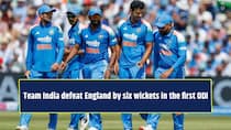 Team India break the curse of losses by defeating England by six wickets in the  first ODI