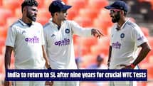 India’s Test tour of Sri Lanka schedule announced! WTC points at stake, no update on T20I series