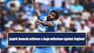 Jasprit Bumrah achieves a huge milestone against England in first ODI