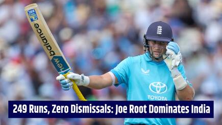 Joe Root remains unbeaten, scores 249 runs to win Player of the Series award as England beat India 2-1