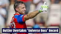 Jos Buttler creates massive T20 Record, overtakes Chris Gayle, only Kieron Pollard ahead now