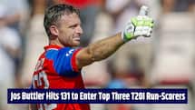 WATCH: Jos Buttler SURPASSES Virat Kohli after blazing 131, England star becomes third-highest T20I run-scorer