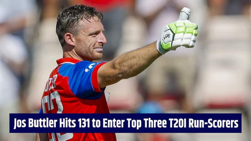 Jos Buttler surpasses Virat Kohli in T20I run-scorer list