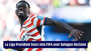 'Tip of the iceberg': La Liga President tears into FIFA over Balogun decision