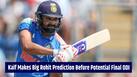 Amid retirement reports, Kaif backs Rohit Sharma to silence critics