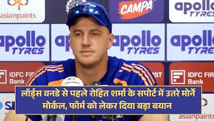 morne morkel backs rohit sharma before lords odi match