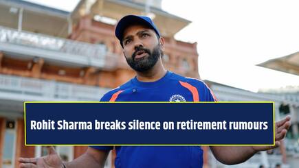 Rohit Sharma breaks silence on retirement rumours after Lord’s century, says ‘Let the noise be there’