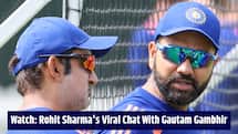 WATCH: What did Gautam Gambhir tell Rohit Sharma? Post-century chat goes viral