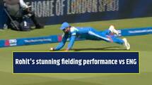 Rohit Sharma’s stunning boundary save silences ODI retirement rumors during 3rd ODI vs England