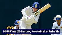 SL U19 vs IND U19: Rohit, Manan star as India take MASSIVE 263 run lead