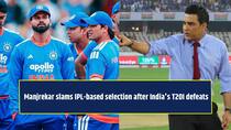 Sanjay Manjrekar slams IPL-based selection after India's T20I defeats