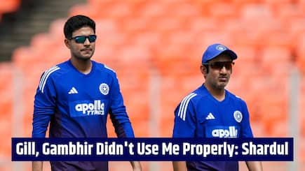 ‘I was not utilised properly’: Shardul Thakur takes aim at Shubman Gill, Gautam Gambhir over England tour