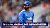 Shreyas Iyer joins Dhoni, Rohit in elite list with unique record