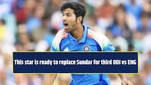 THIS star is ready to replace injured Washington Sundar for third ODI vs England, his name is…
