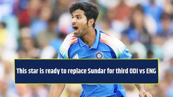 BCCI names this star to replace Washington Sundar for third ODI vs England