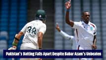 WI vs PAK 1st Test: Babar Azam fights alone as Pakistan Collapse for 120, West Indies take 1-0 lead
