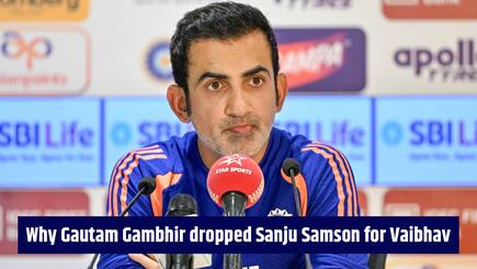 Gautam Gambhir breaks silence on Sanju Samson’s omission, explains Vaibhav Sooryavanshi’s selection
