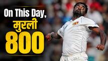 On This Day In Cricket: जब मुरलीधरन ने टेस्ट क्रिकेट में पूरे किए 800 विकेट