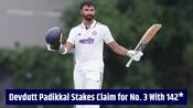 ‘Really Good’: India coach hails Devdutt Padikkal after stunning 142