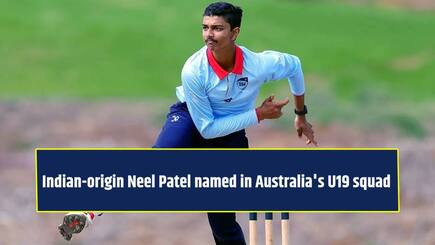 Neel Patel earns Australia U19 call-up as Cricket Australia names squad for India tour 