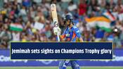Jemimah sets sights on Champions Trophy glory
