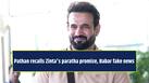 Pathan recalls Zinta's paratha promise, Babar fake news