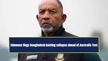 Phil Simmons points out Bangladesh’s batting collapse ahead of Australia Test