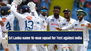 Sri Lanka name 16-man squad for Test against India
