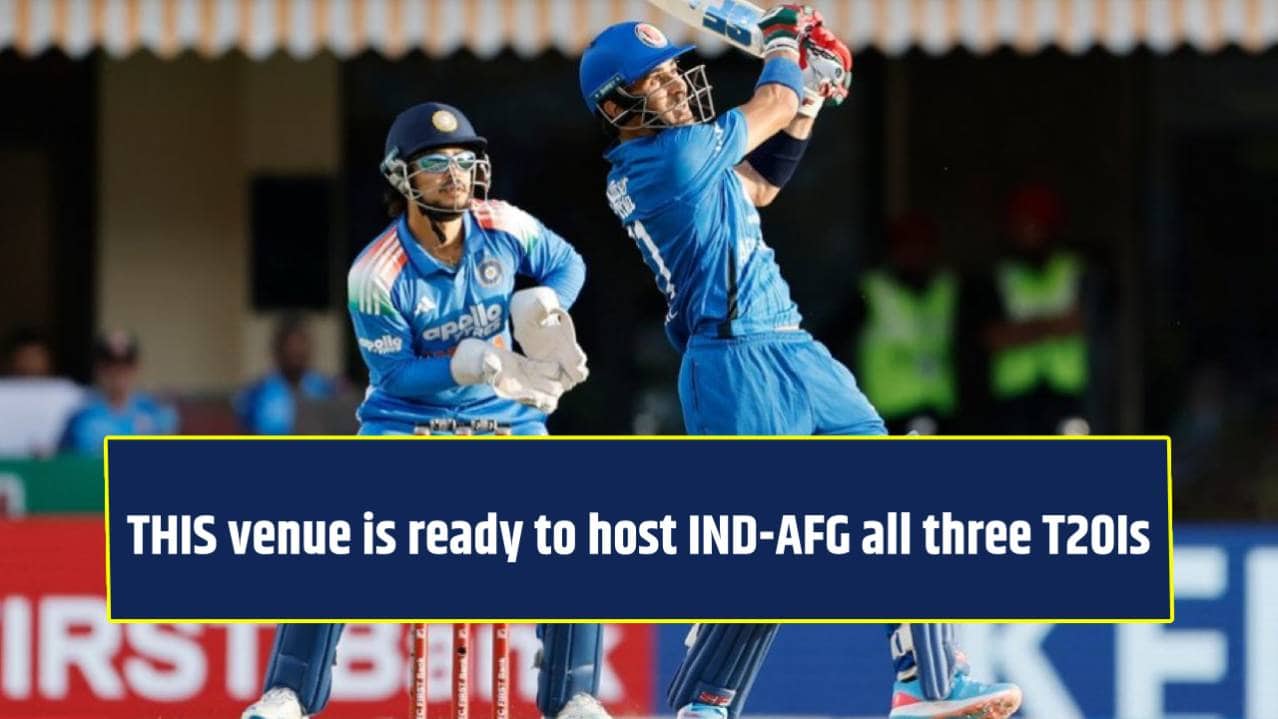THIS place is ready to host all three India-Afghanistan T20Is in September