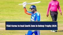 Duleep Trophy 2026: Tilak Varma to lead South Zone, Ricky Bhui named vice-captain