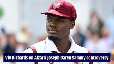 Viv Richards breaks silence on Alzarri Joseph-Daren Sammy row, urges West Indies duo to end feud