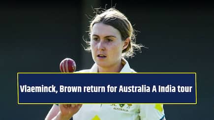 Vlaeminck, Brown feature in Australia A Women’s squad for three-week India tour