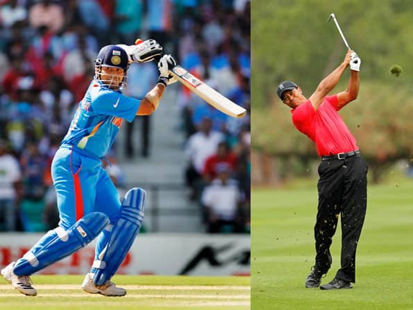 Tiger Woods wins title after 923 days; Sachin Tendulkar scores century after 370 days Tiger Woods wins title after 923 days; Sachin Tendulkar scores century after 370 days