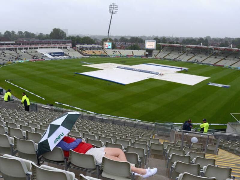 First day's play between England and West Indies washed out