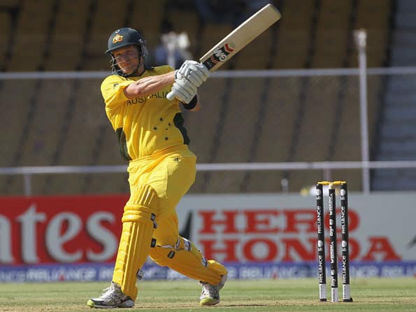Watson, Clarke lift Australia after slow start Watson, Clarke lift Australia after slow start