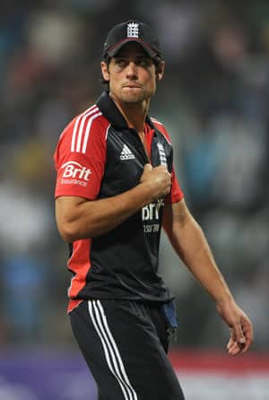 Alastair Cook frustrated after England's fourth consecutive loss Alastair Cook frustrated after England's fourth consecutive loss
