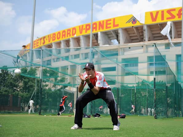 Hyderabad Cricket Association perform 'puja' for Indian victory Hyderabad Cricket Association perform 'puja' for Indian victory