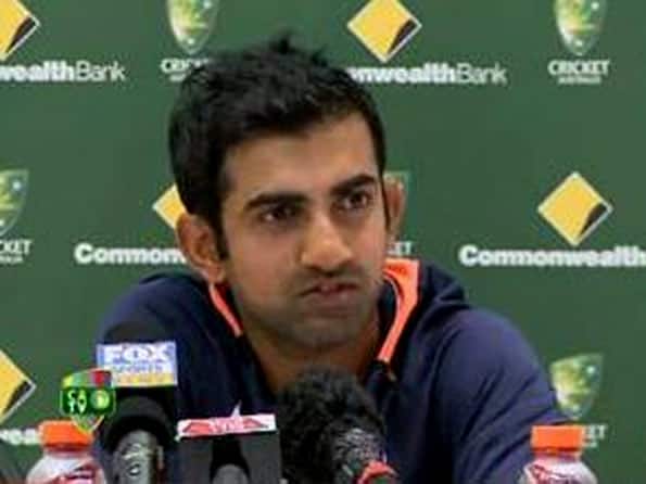 Gautam Gambhir not bothered on losing vice-captaincy