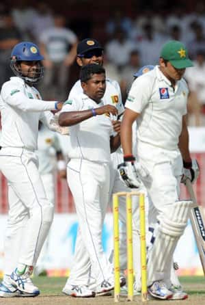 Sri Lanka eye win after Pakistan lose top-order in daunting chase Sri Lanka eye win after Pakistan lose top-order in daunting chase