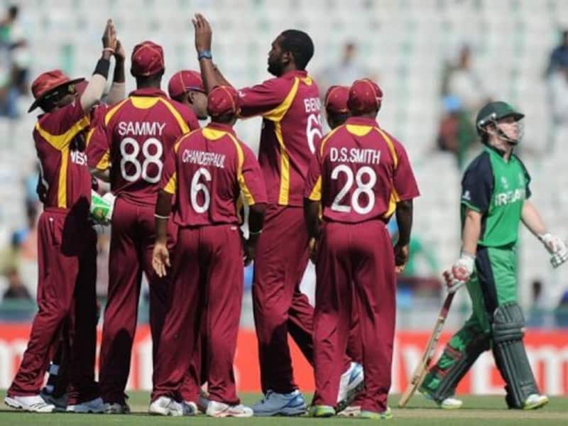 West Indies ride on Smith, Pollard to ease past Ireland