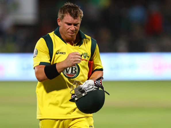 David Warner working hard to earn a baggy green David Warner working hard to earn a baggy green