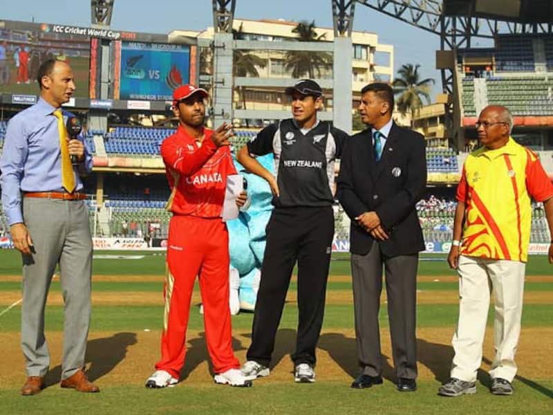 Canada opt to bowl against New Zealand